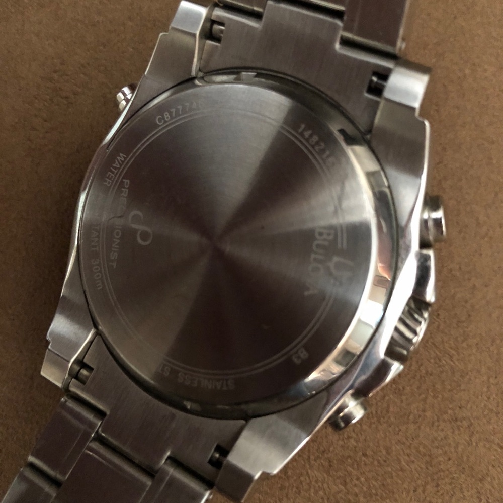 Bulova Precisionist Chronograph Watch 96B175 - Picture 5 of 8
